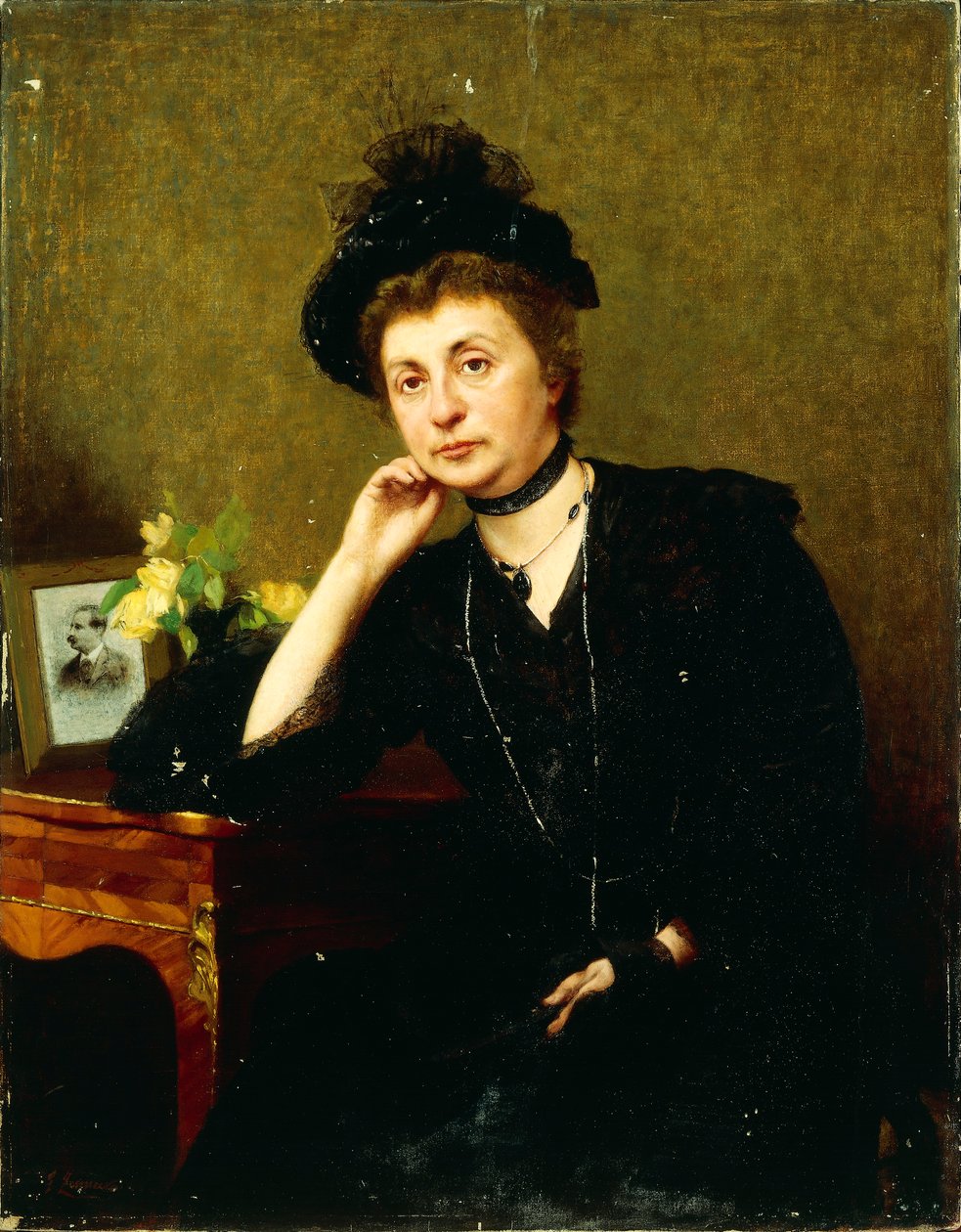 Ritratto di Mrs. Pia Cottini da Felice Zennaro