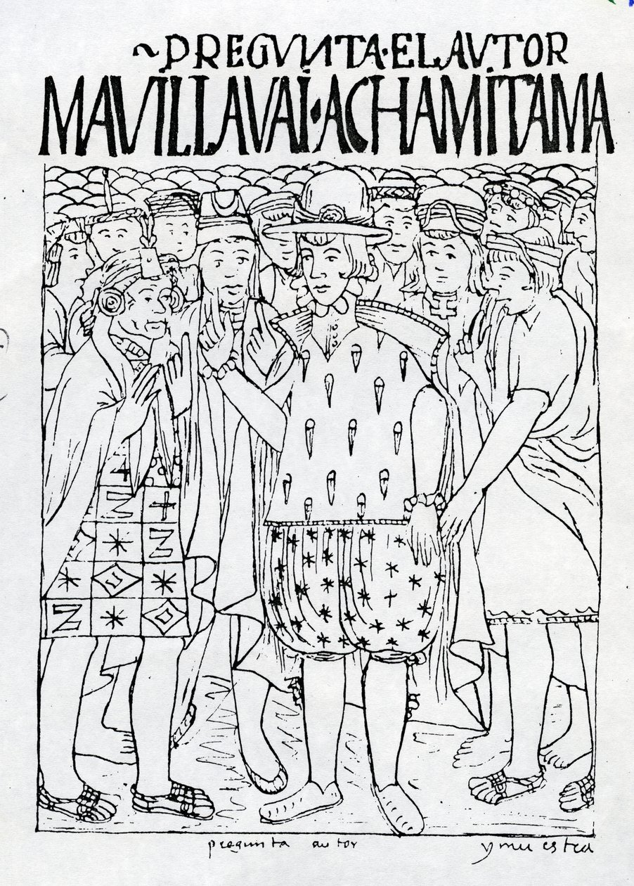 Poma de Ayala chiede della storia dell