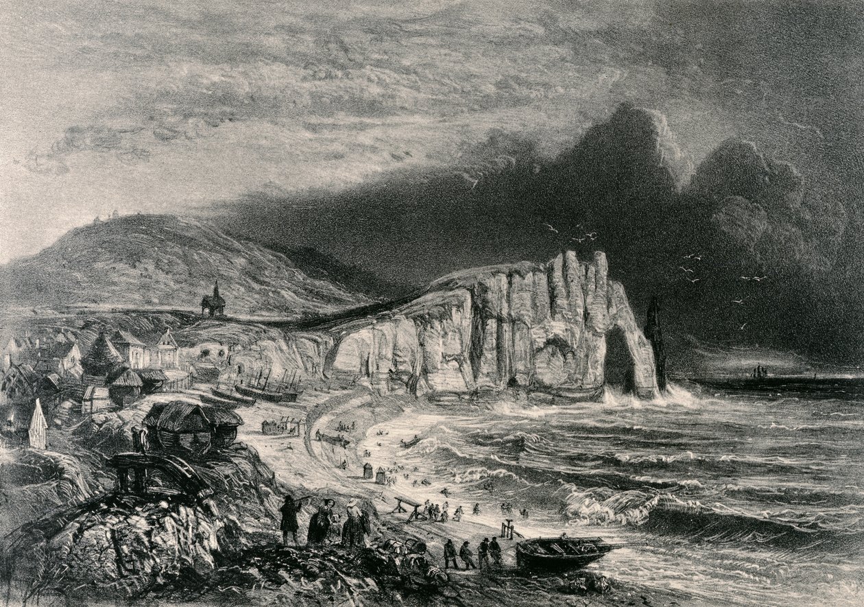 Etretat, illustrazione dal capitolo sulla Normandia da 