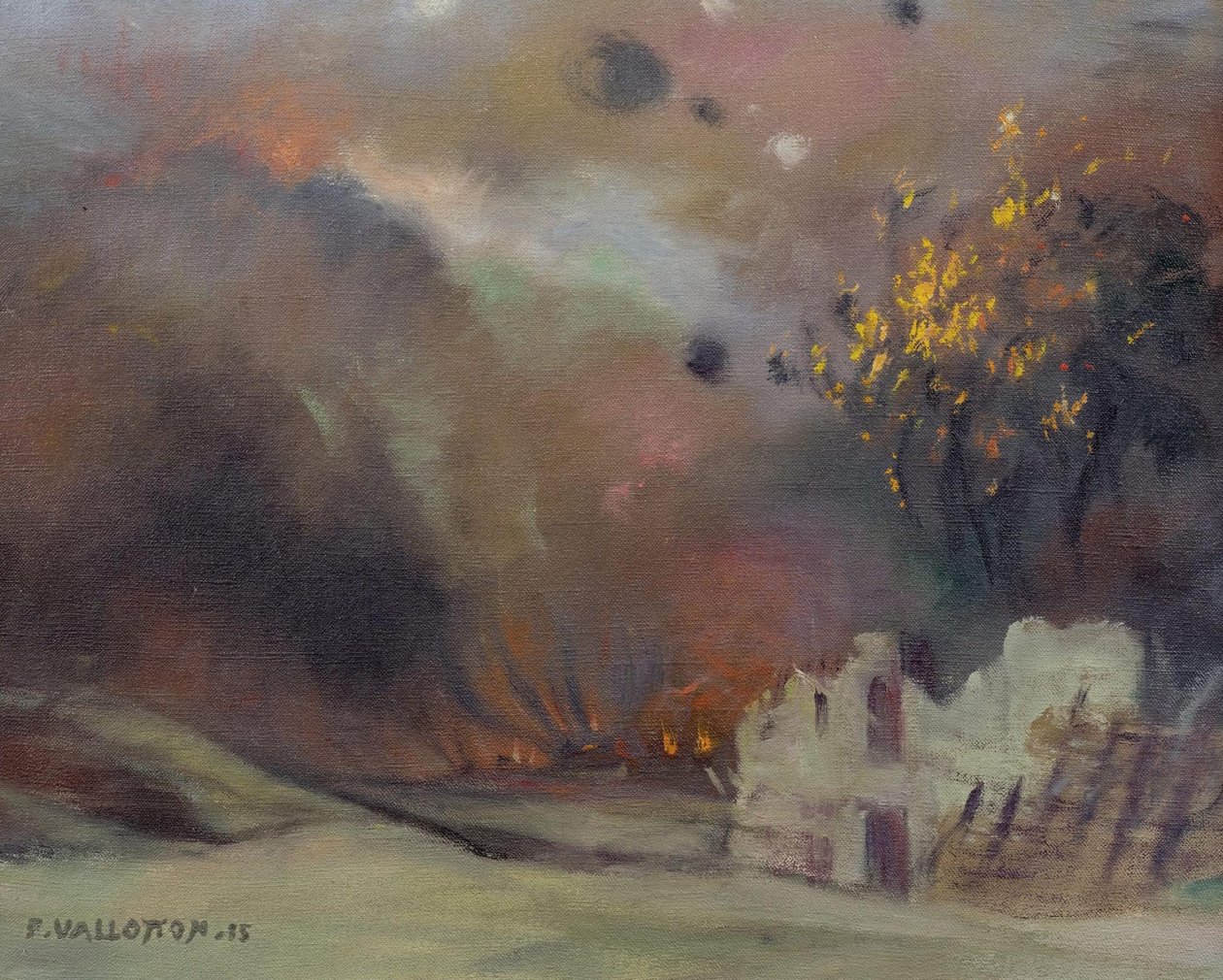 Guerra, 1915 da Felix Edouard Vallotton