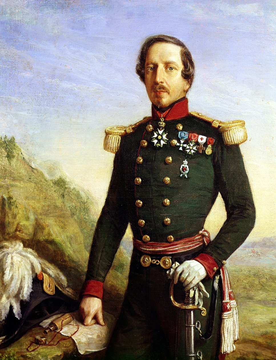 Ritratto di Napoleone III, 1852 (dettaglio) da Felix Francois Barthelemy Genaille