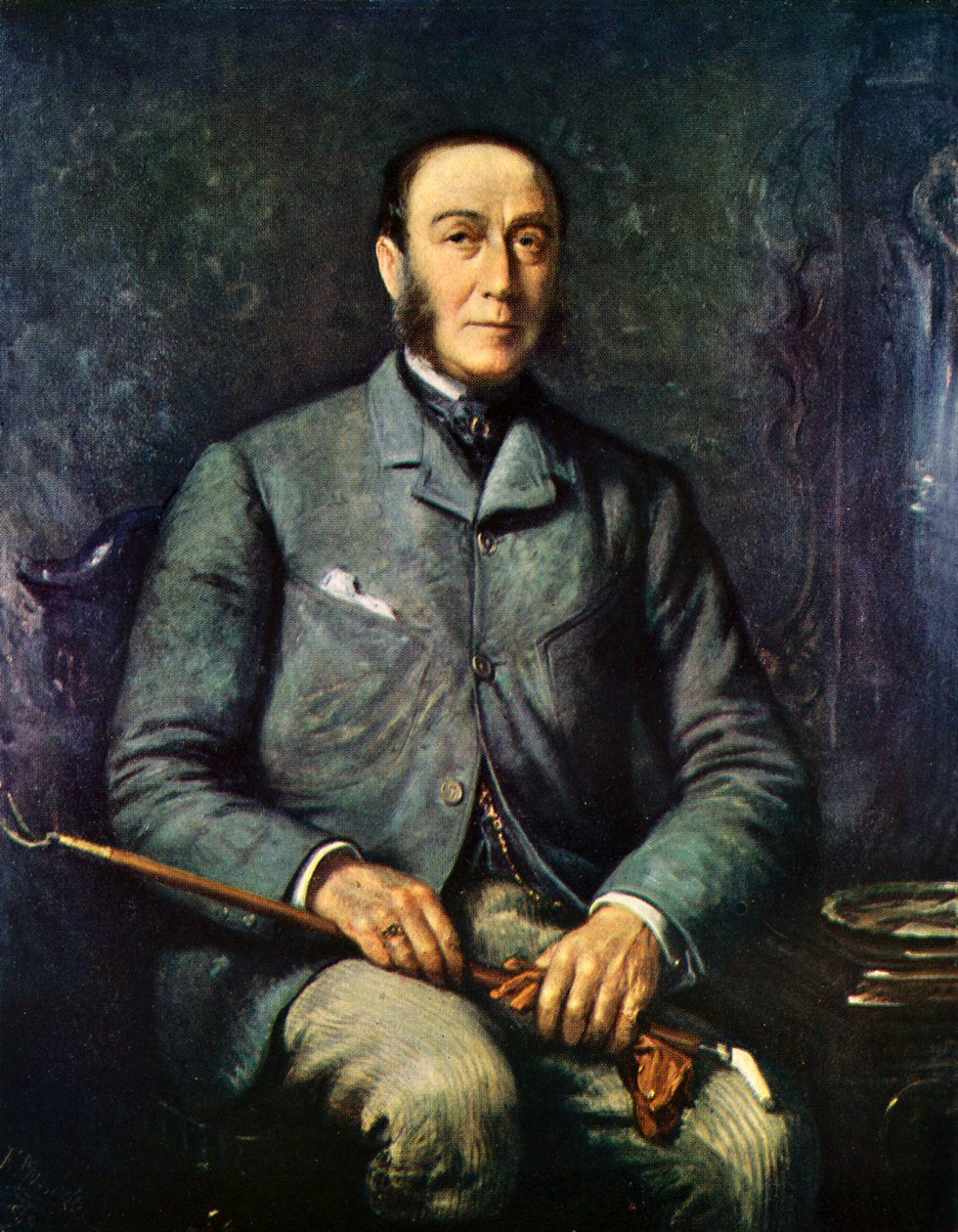 James Roosevelt - ritratto da Felix Stone after Moscheles