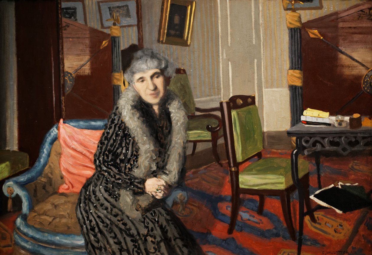 Madame Alexandre Bernheim da Felix Edouard Vallotton
