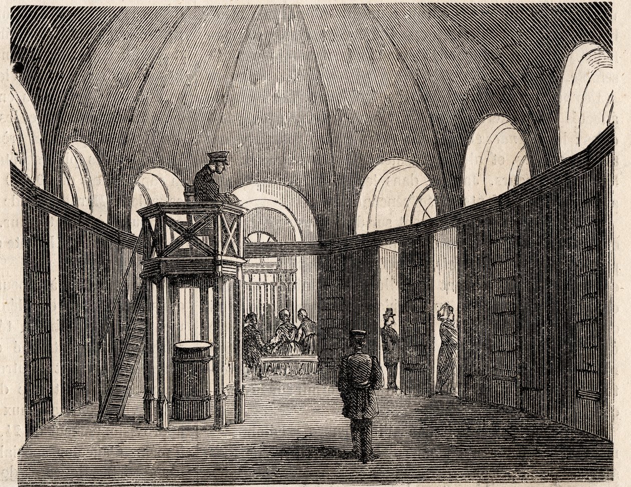 Parigi - Prigione de la Petite Roquette (prigione per donne e adolescenti) da Felix (after) Thorigny
