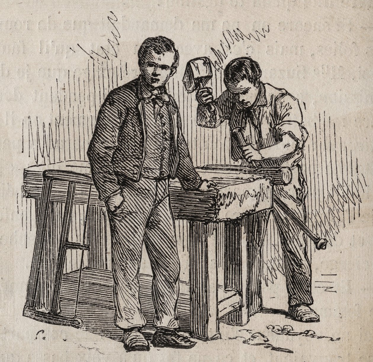 Parigi - Prigione de la Petite Roquette (prigione per donne e adolescenti) da Felix (after) Thorigny