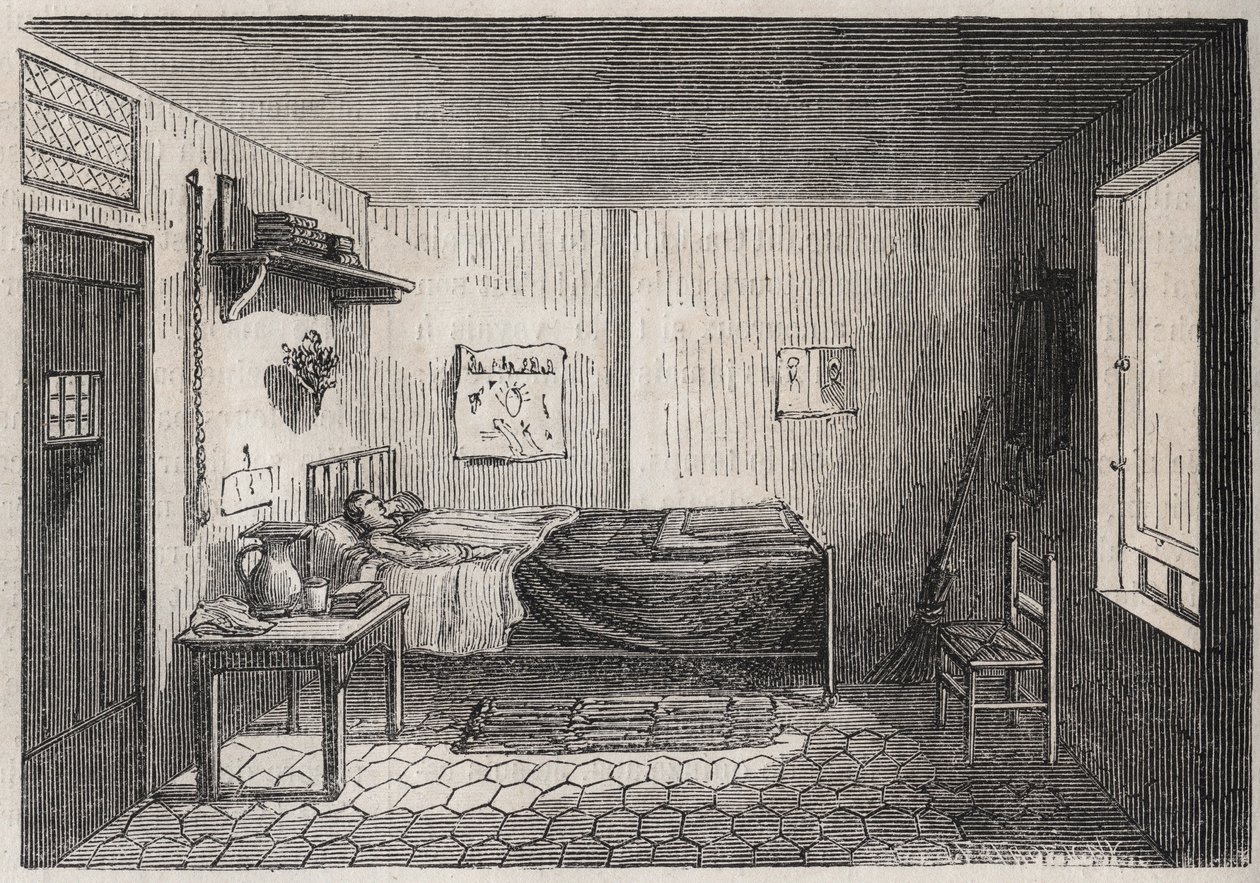 Parigi - Prigione de la Petite Roquette (prigione per donne e adolescenti) da Felix (after) Thorigny