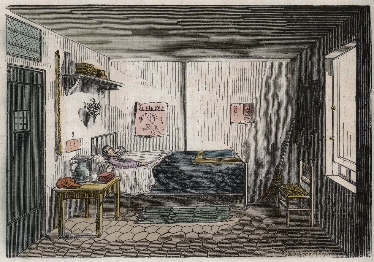 Parigi - Prigione della Petite Roquette (prigione per donne e adolescenti) da Felix (after) Thorigny