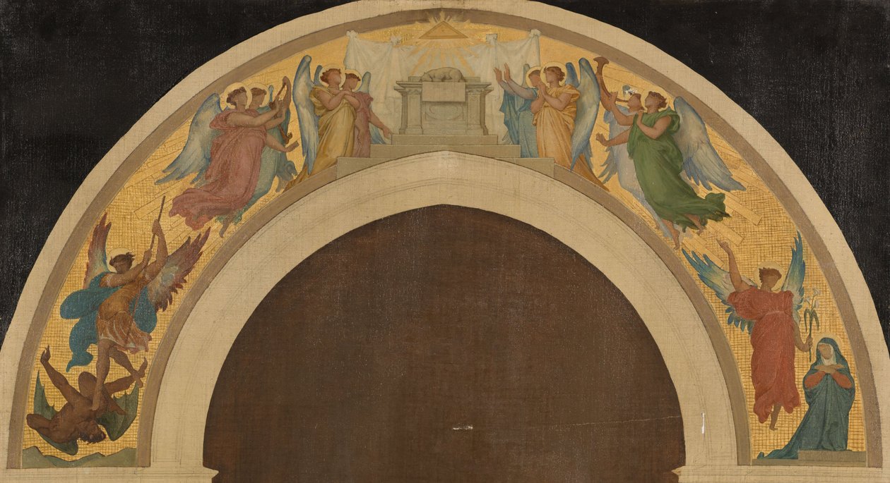 Schizzo per la Chiesa della Trinità: L