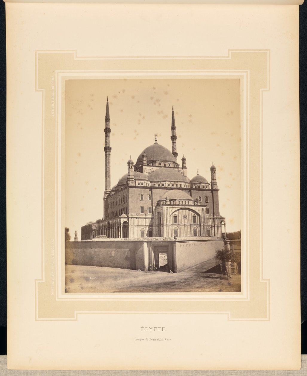 Egitto: moschea di Muhammad Ali, Il Cairo da Félix Bonfils