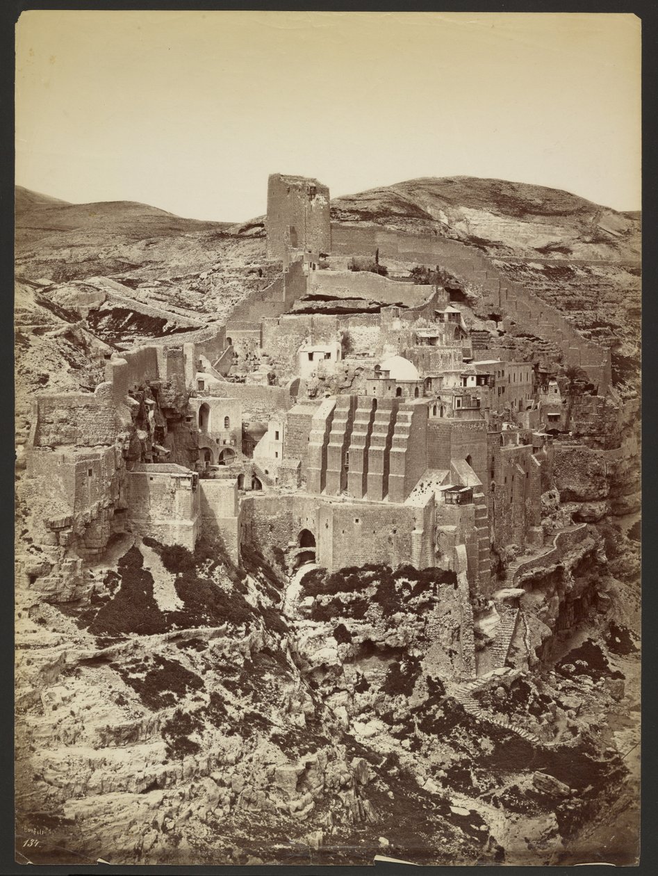 Monastero di Santa Sabba da Félix Bonfils
