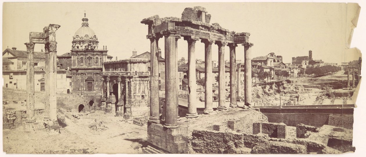 [Il Foro Romano] da Félix Bonfils