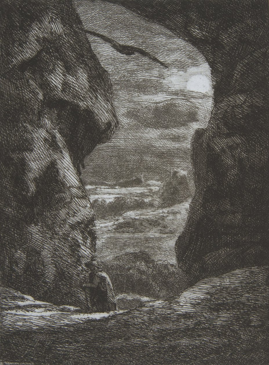Addio ai Carpazi, 1857 da Felix Bracquemond