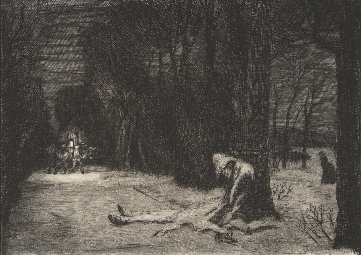 La Morte di Matamore Capitaine Fracasse da Felix Bracquemond
