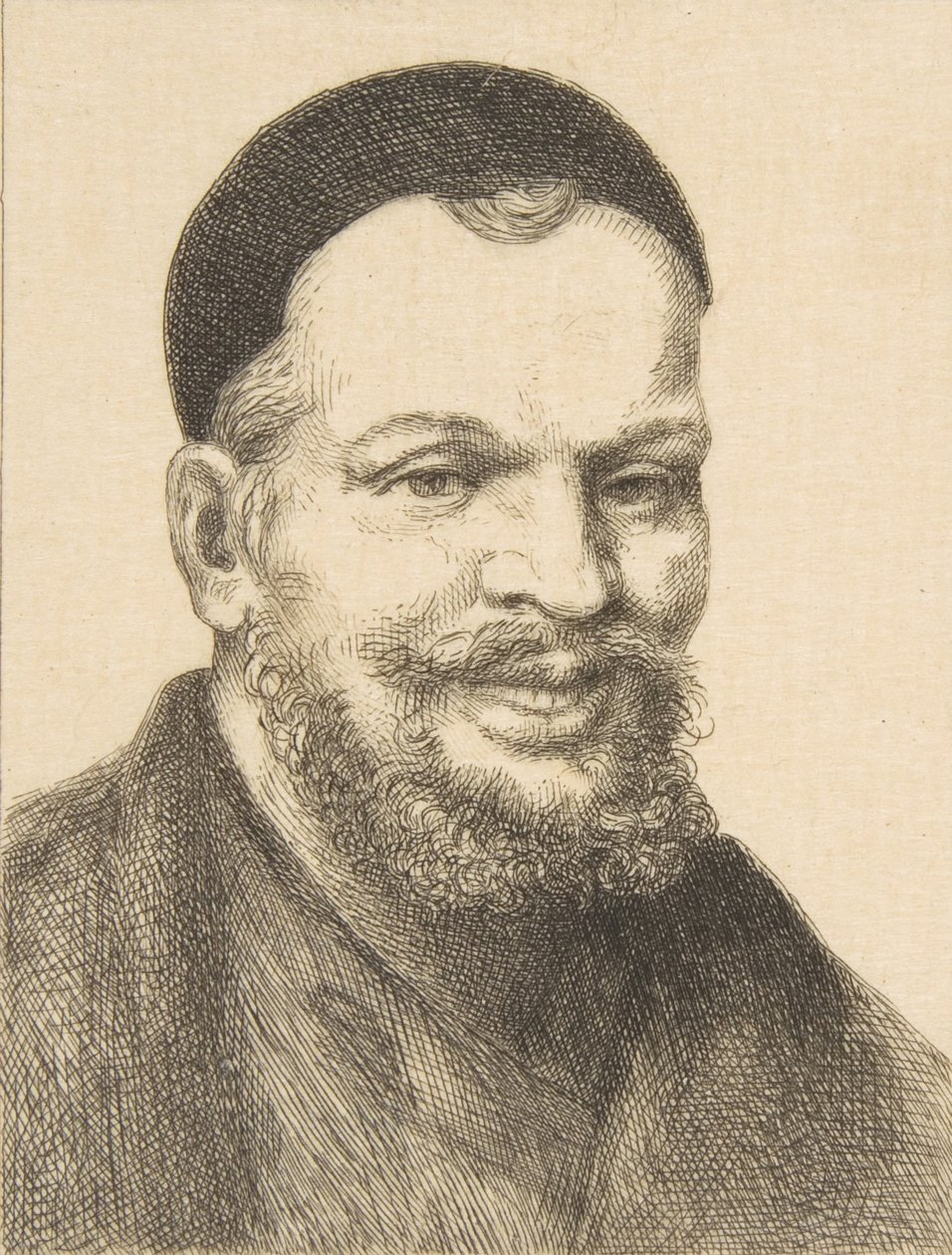 Ritratto di Rabelais da Felix Bracquemond