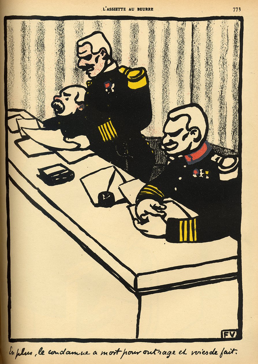 Un tribunale militare pronuncia una condanna a morte, da 