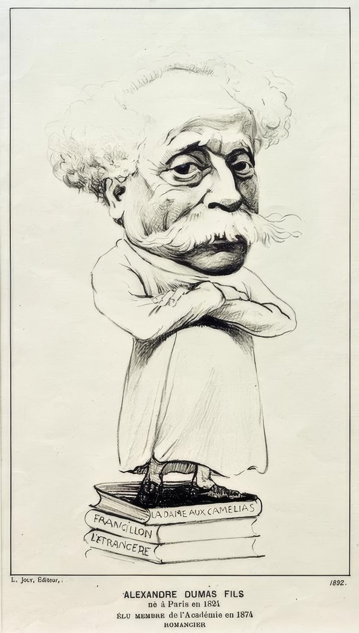 Alexandre Dumas Figlio da Felix Edouard Vallotton
