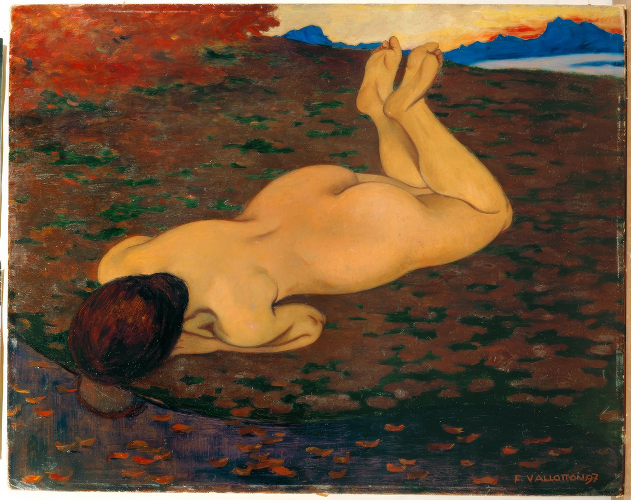 Bagnante o la Sorgente da Felix Edouard Vallotton
