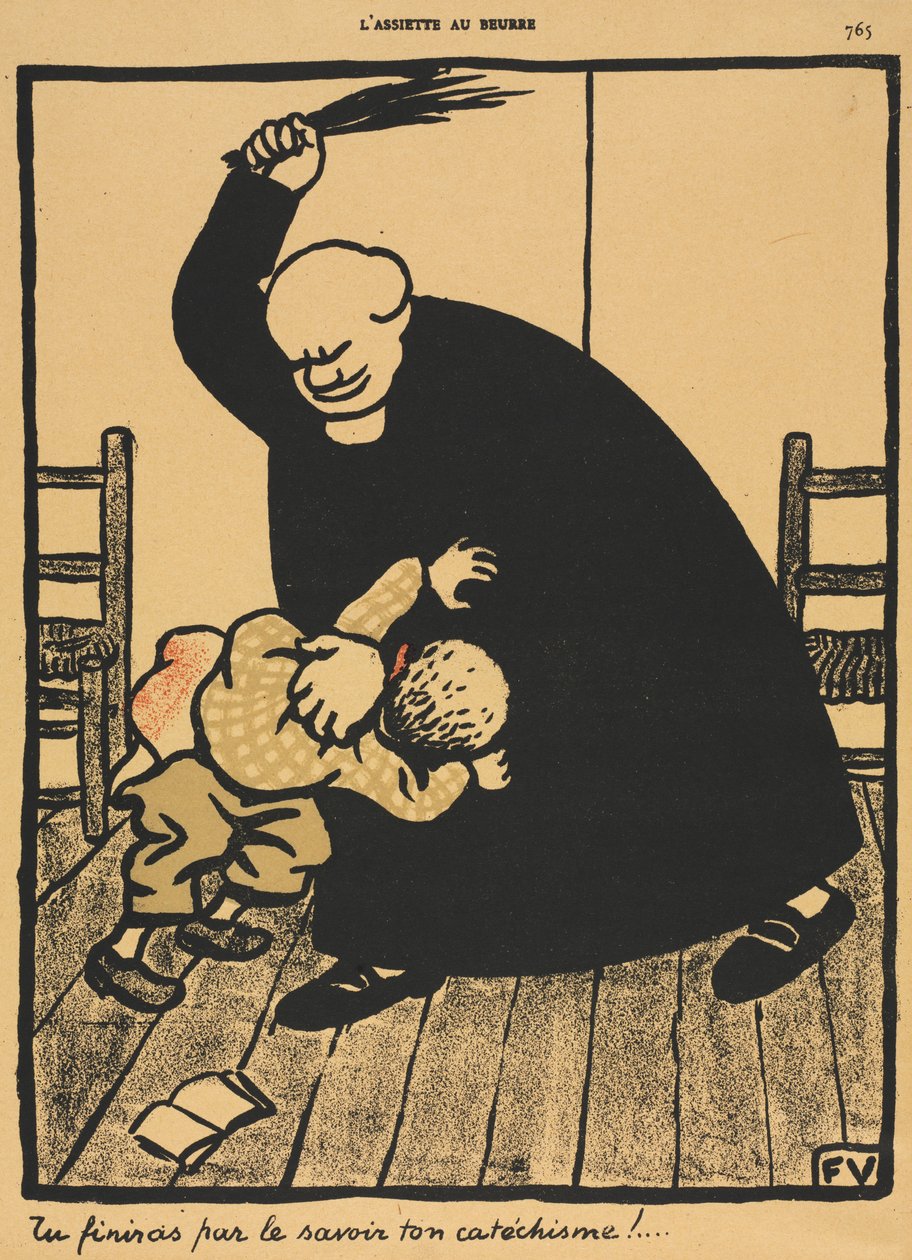Crimini e punizioni VIII, 765: Imparerai... da Felix Edouard Vallotton