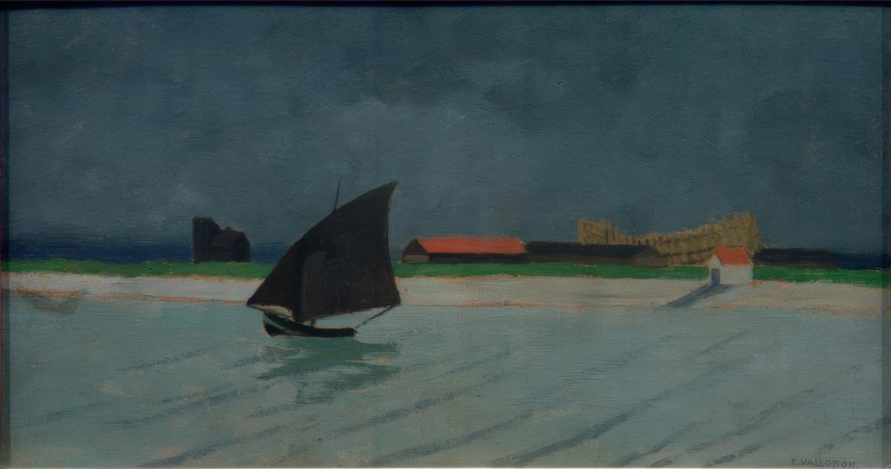 La foce della Senna (Marina) da Felix Edouard Vallotton