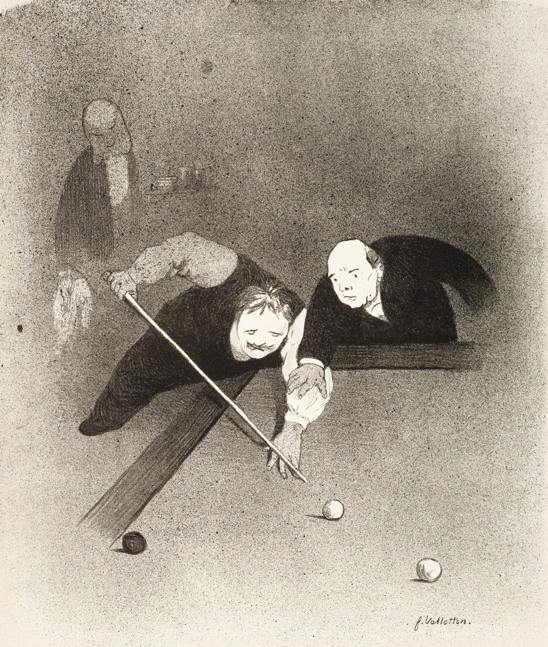 Per LEscarmouche: I noiosi, 1898 da Felix Edouard Vallotton