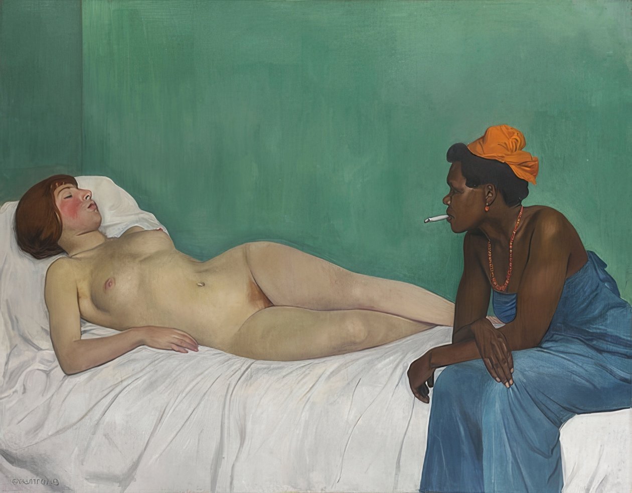 La bianca e la nera. 1913 da Felix Edouard Vallotton