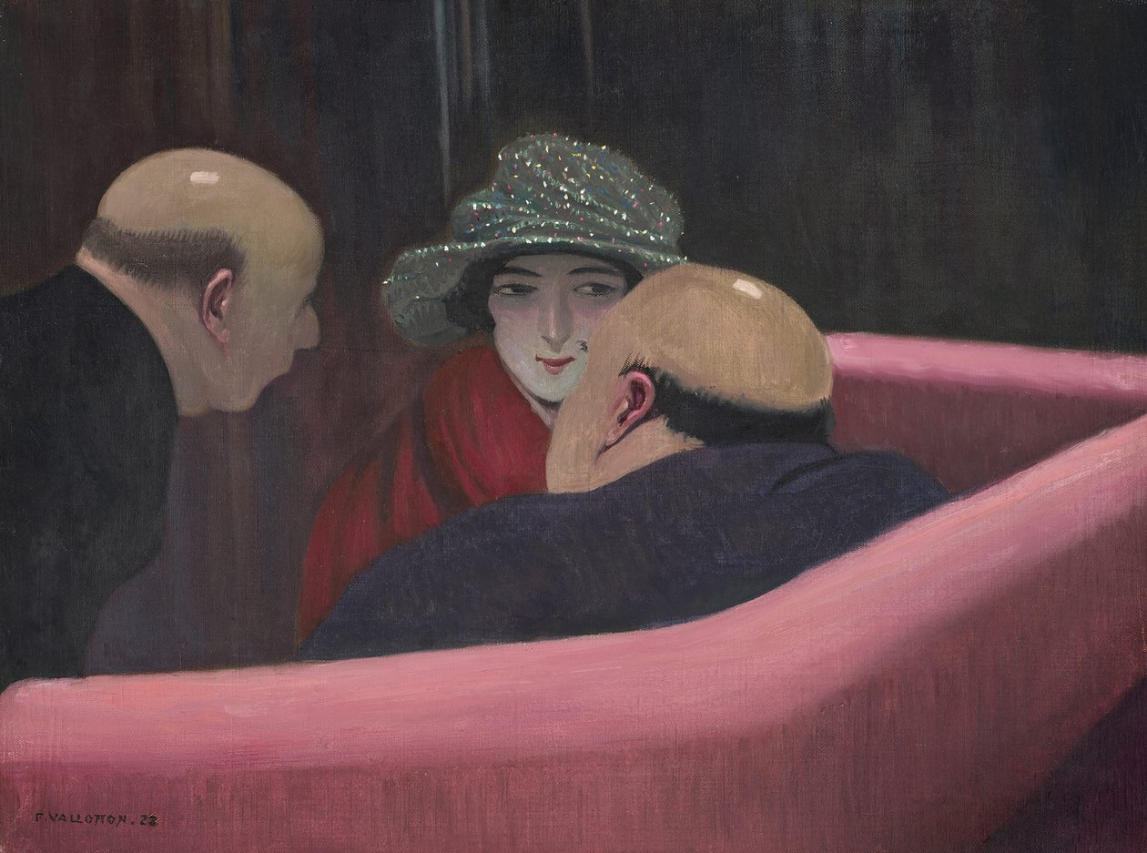 La casta Susanna, 1922 da Felix Edouard Vallotton
