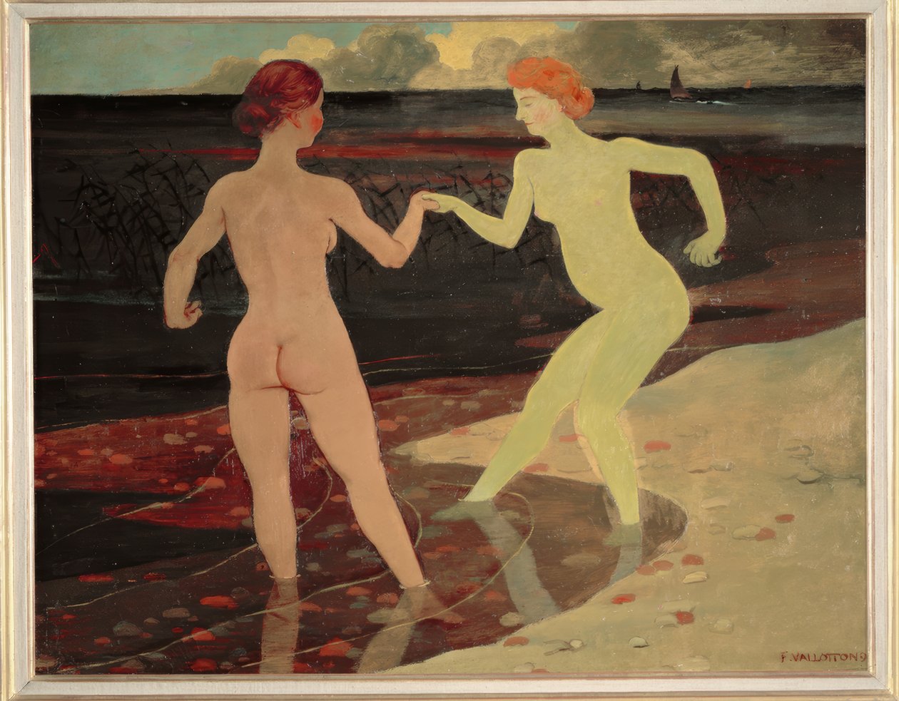 La padrona e la serva da Felix Edouard Vallotton
