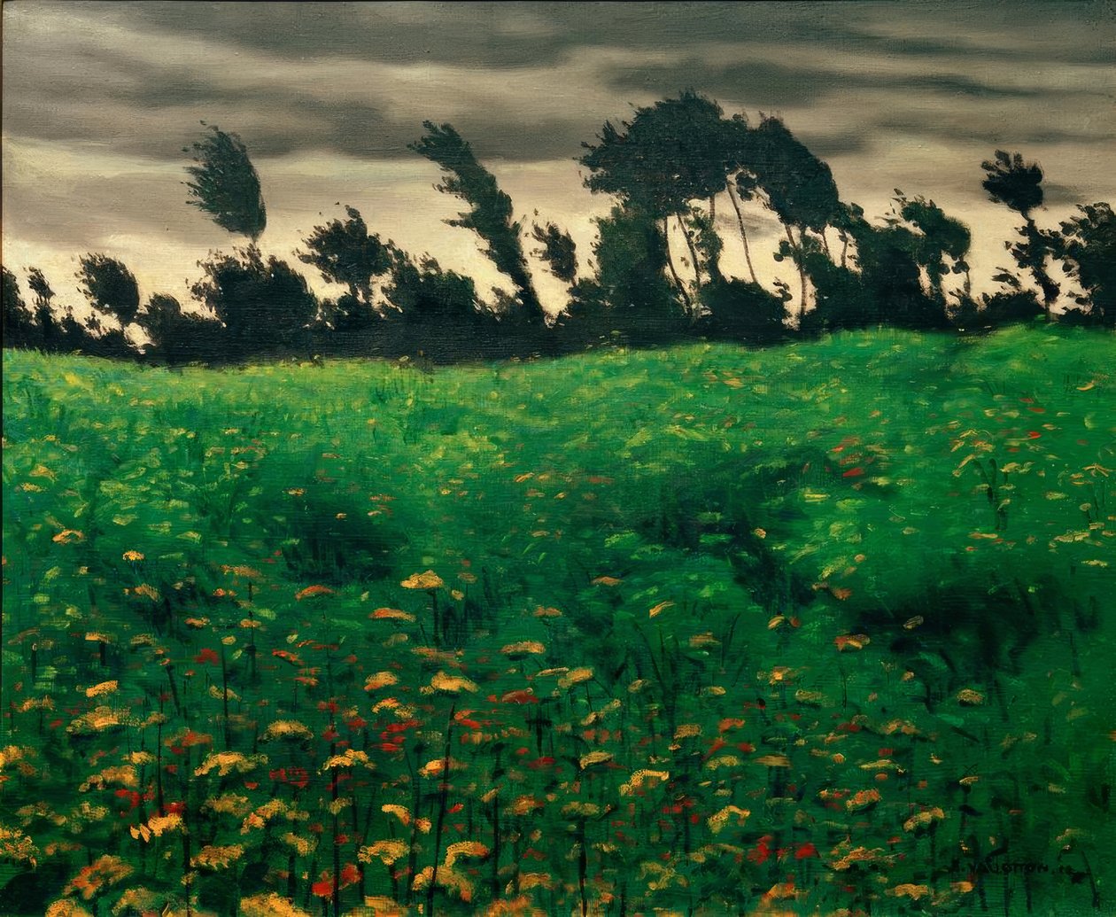 Il campo fiorito da Felix Edouard Vallotton