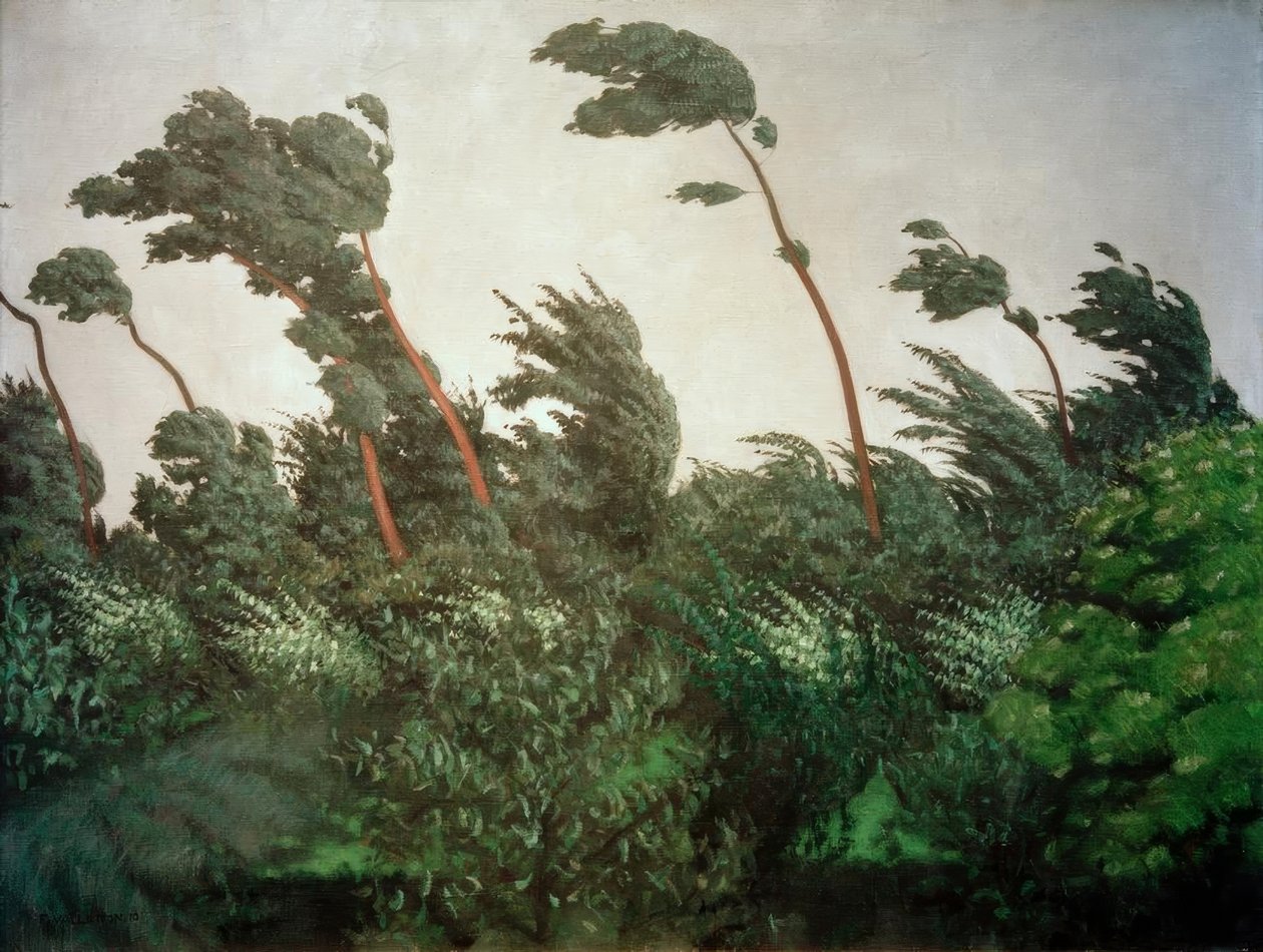 Il vento da Felix Edouard Vallotton