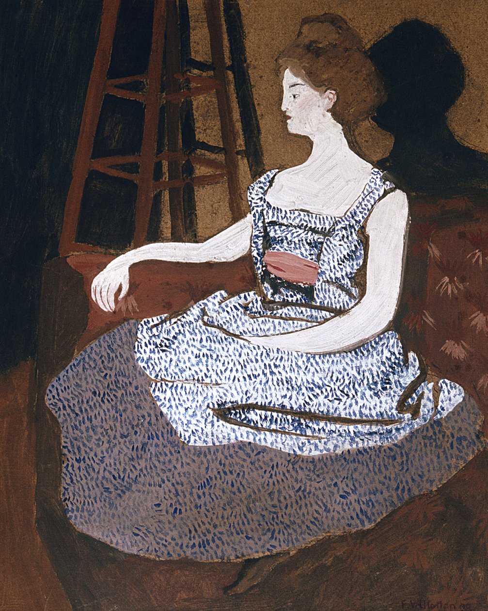 Misia Godebska-Natanson da Felix Edouard Vallotton