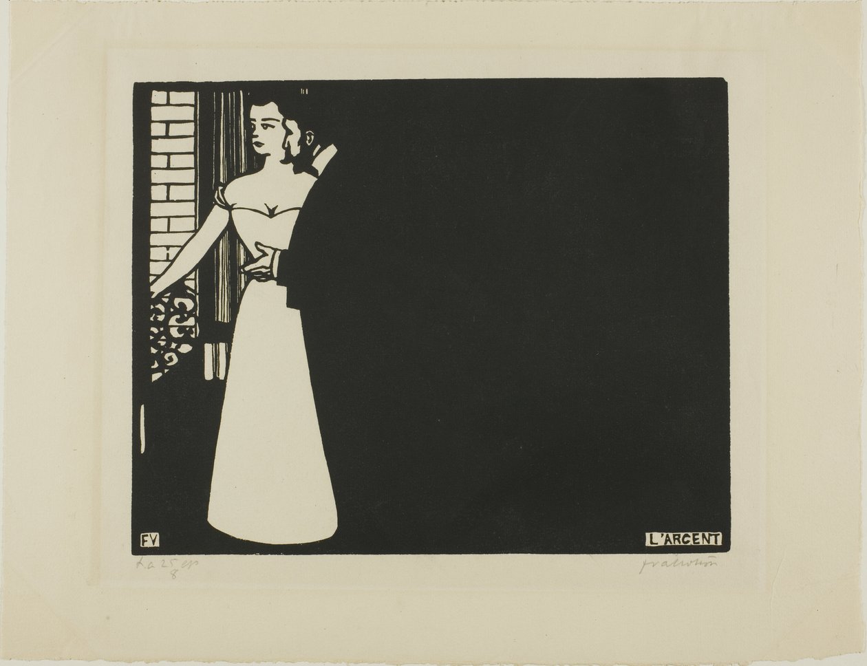 Denaro, tavola cinque da Intimità da Felix Edouard Vallotton