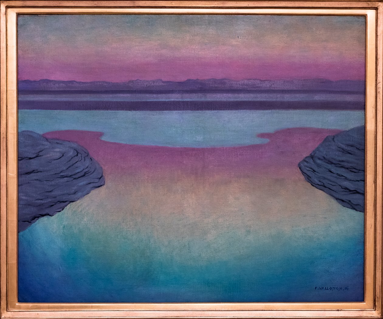 La marea crescente della sera da Felix Edouard Vallotton