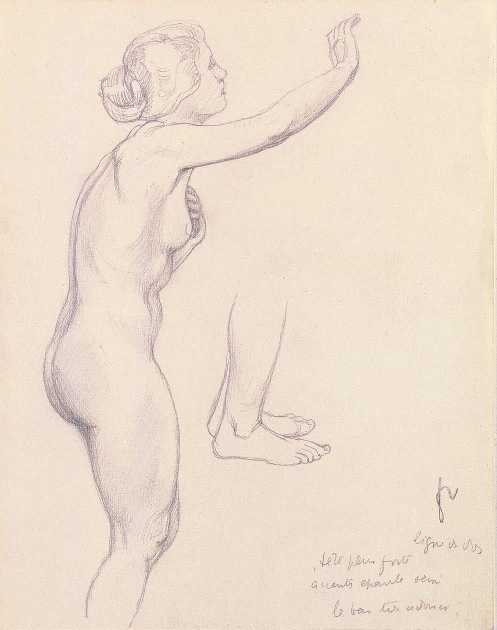 Studio per Perseo e Andromeda, 1918 da Felix Edouard Vallotton