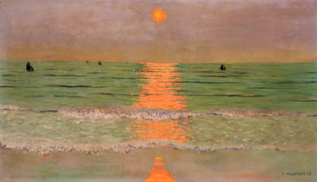 Tramonto, 1913 da Felix Edouard Vallotton