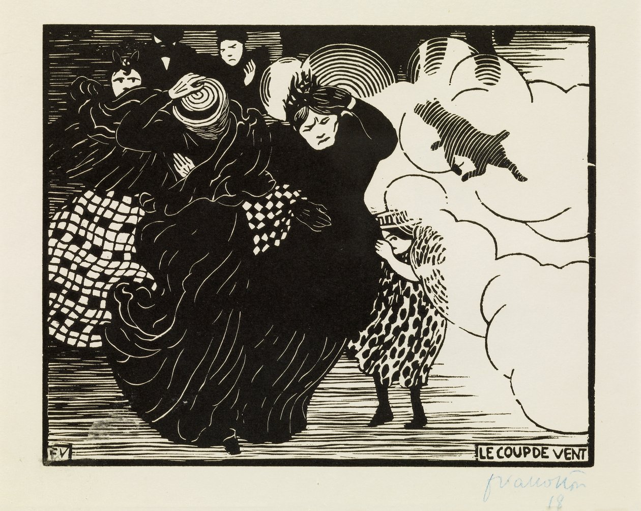 La tempesta da Felix Edouard Vallotton