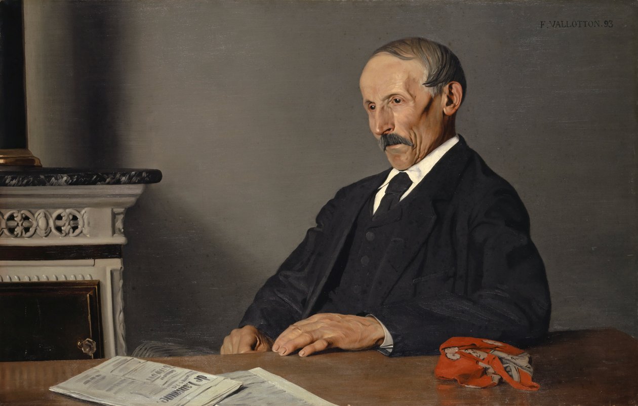 Il Vecchio Portinaio da Felix Edouard Vallotton