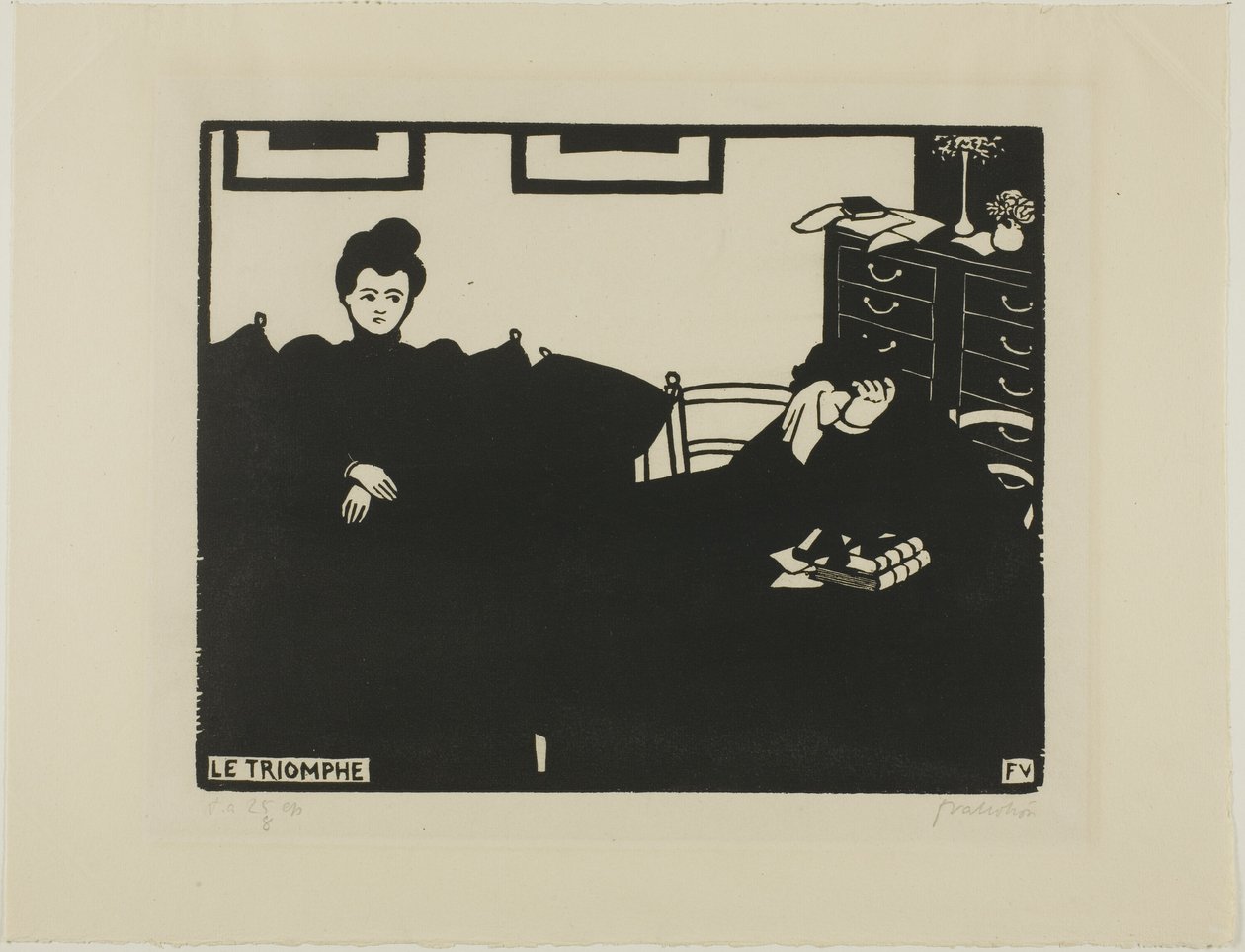Il trionfo, tavola due da Intimità da Felix Edouard Vallotton