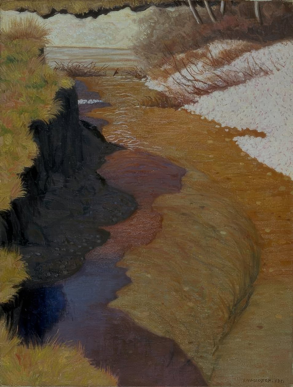 Veduta di Cagne da Felix Edouard Vallotton