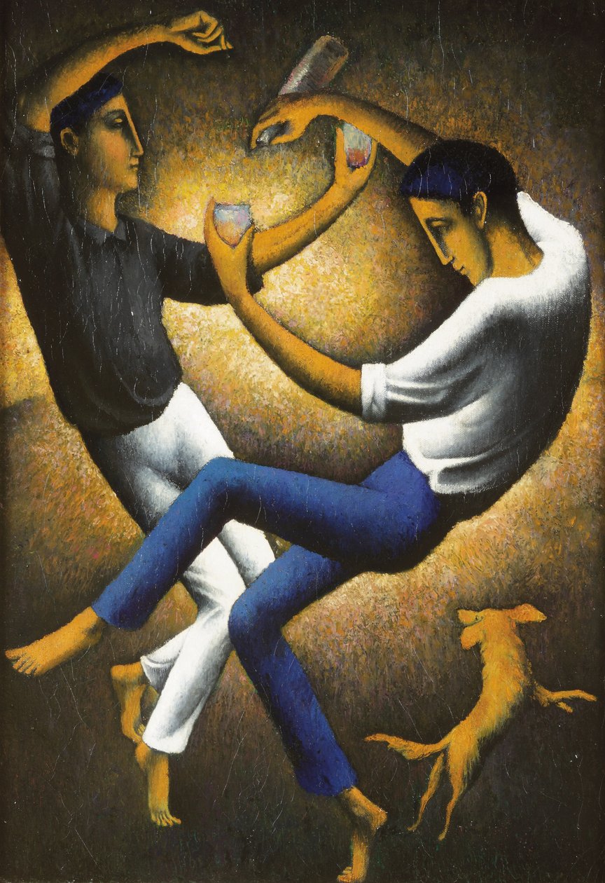 Les Deux Basques, c.1912 da Felix Elie Tobeen