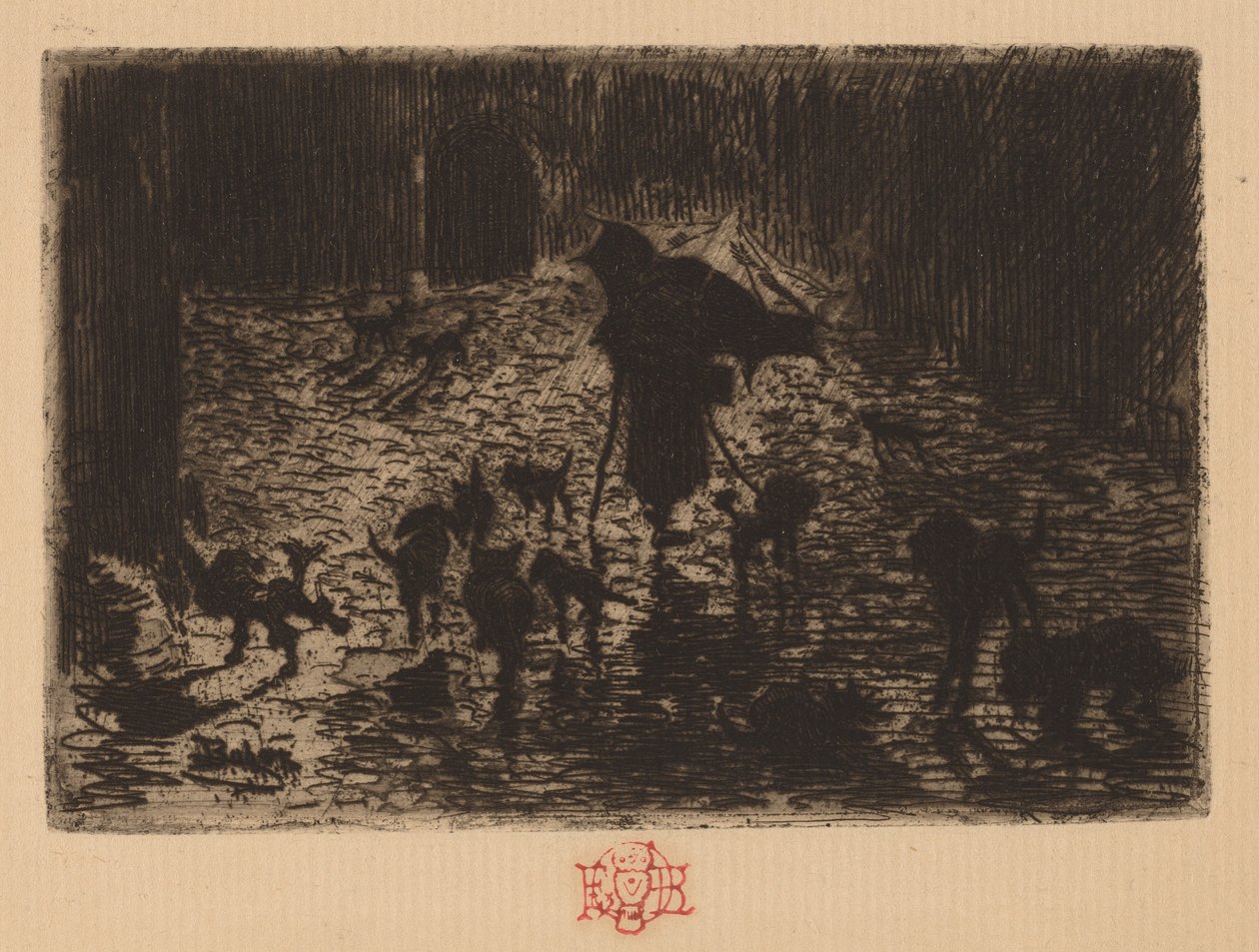 I Nottambuli da Felix Hilaire Buhot