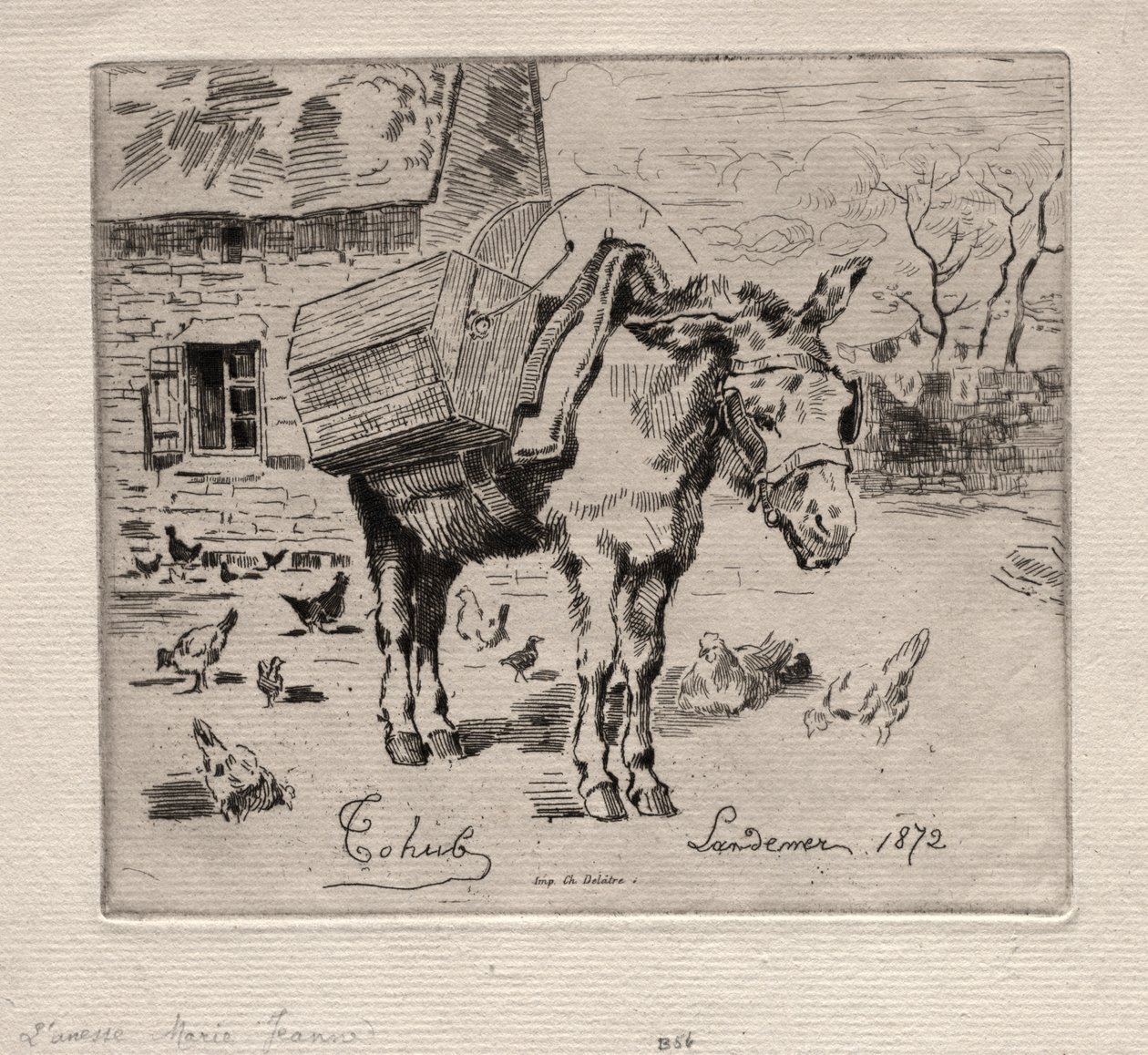 La mula, Marie-Jeanne da Felix Hilaire Buhot