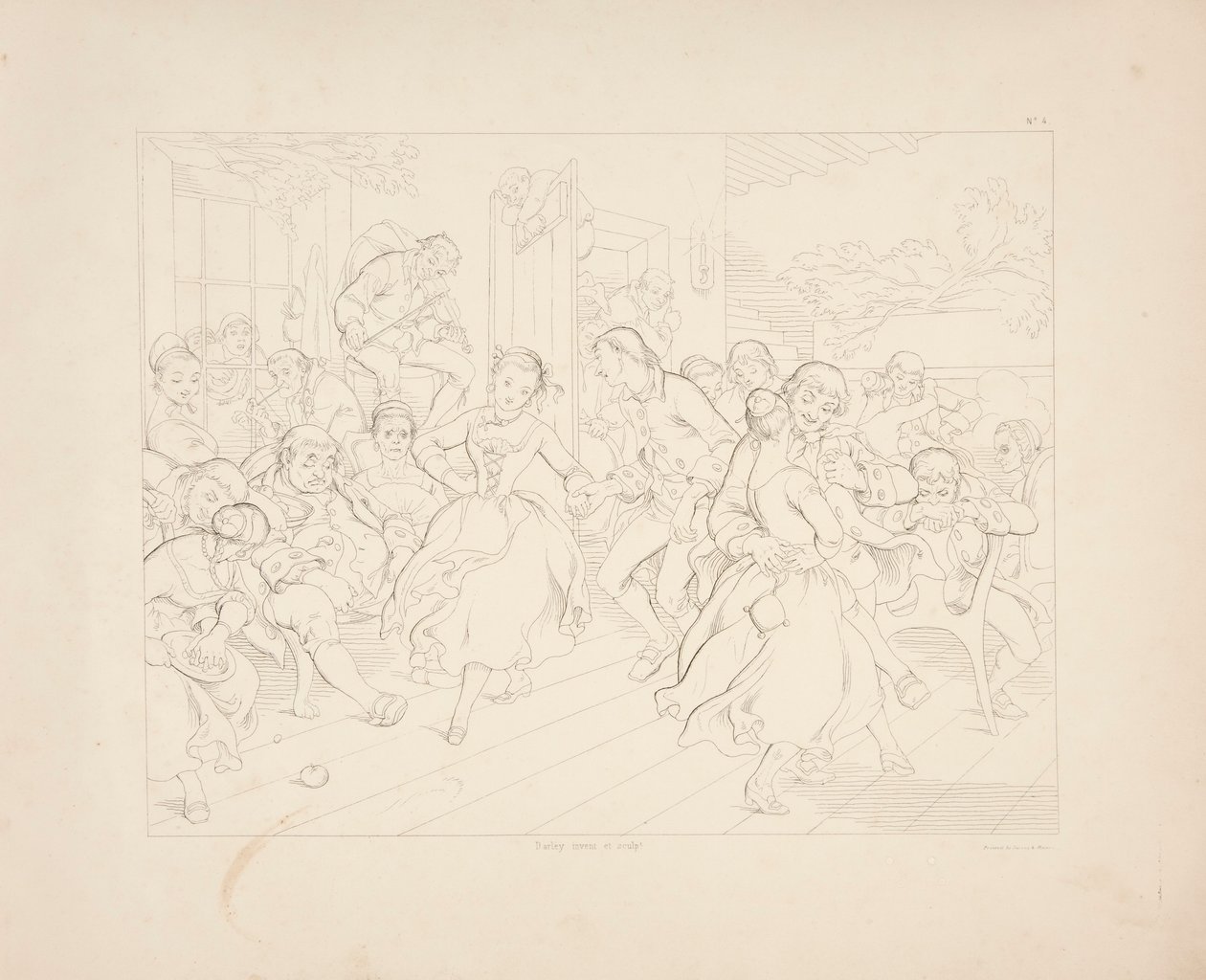 La leggenda di Sleepy Hollow, foglio 4 di 6 da Felix O. C. Darley