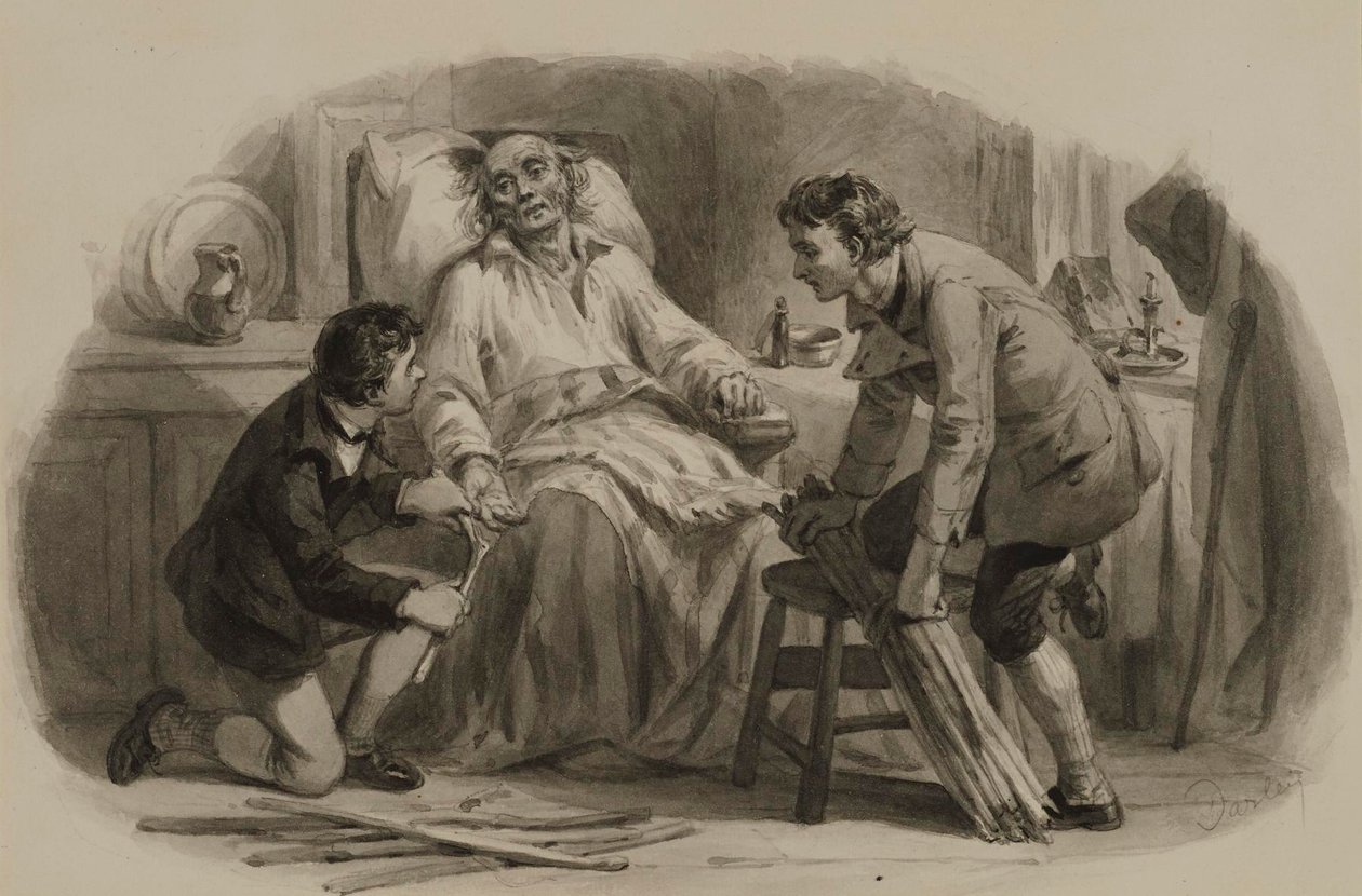 Parabola dei bastoncini da Felix Octavius Carr Darley