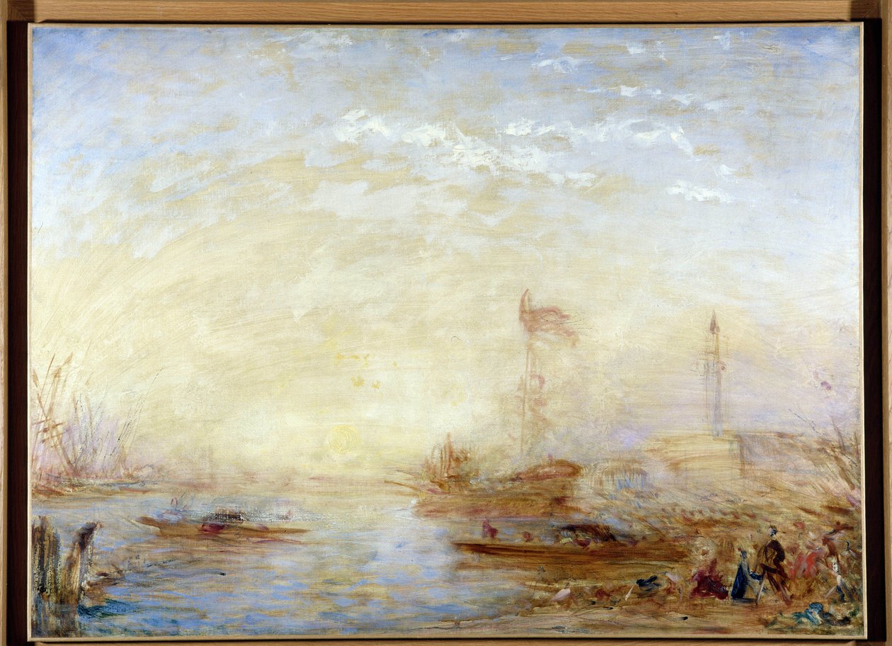 Veduta di Venezia e del Bucintoro da Félix Ziem