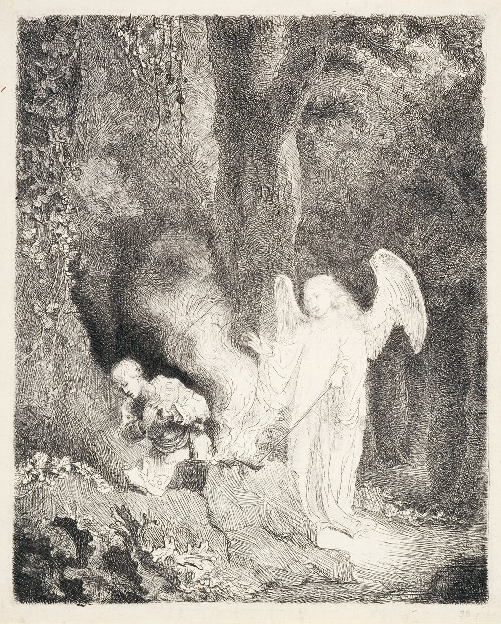Il sacrificio di Gedeone da Ferdinand Bol