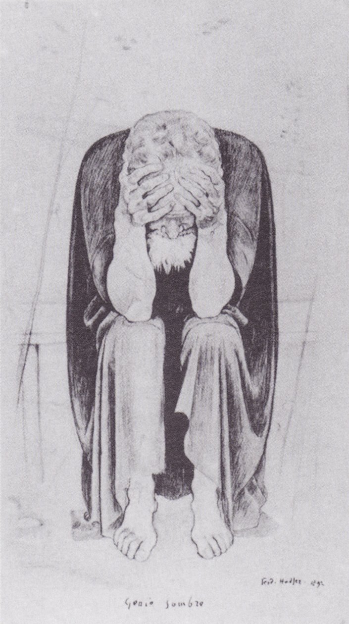 Genio oscuro da Ferdinand Hodler