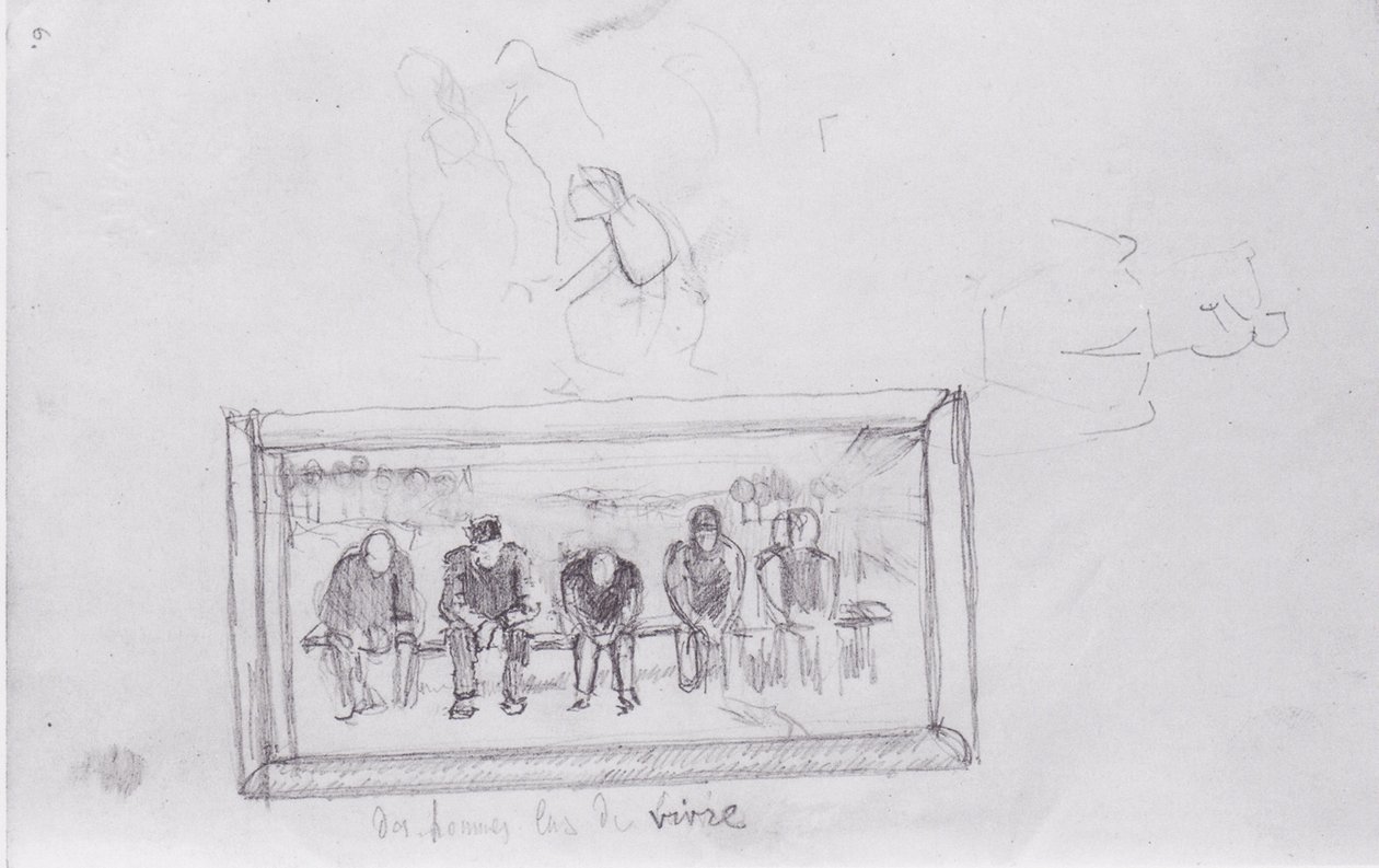 Studio completo dei malinconici da Ferdinand Hodler