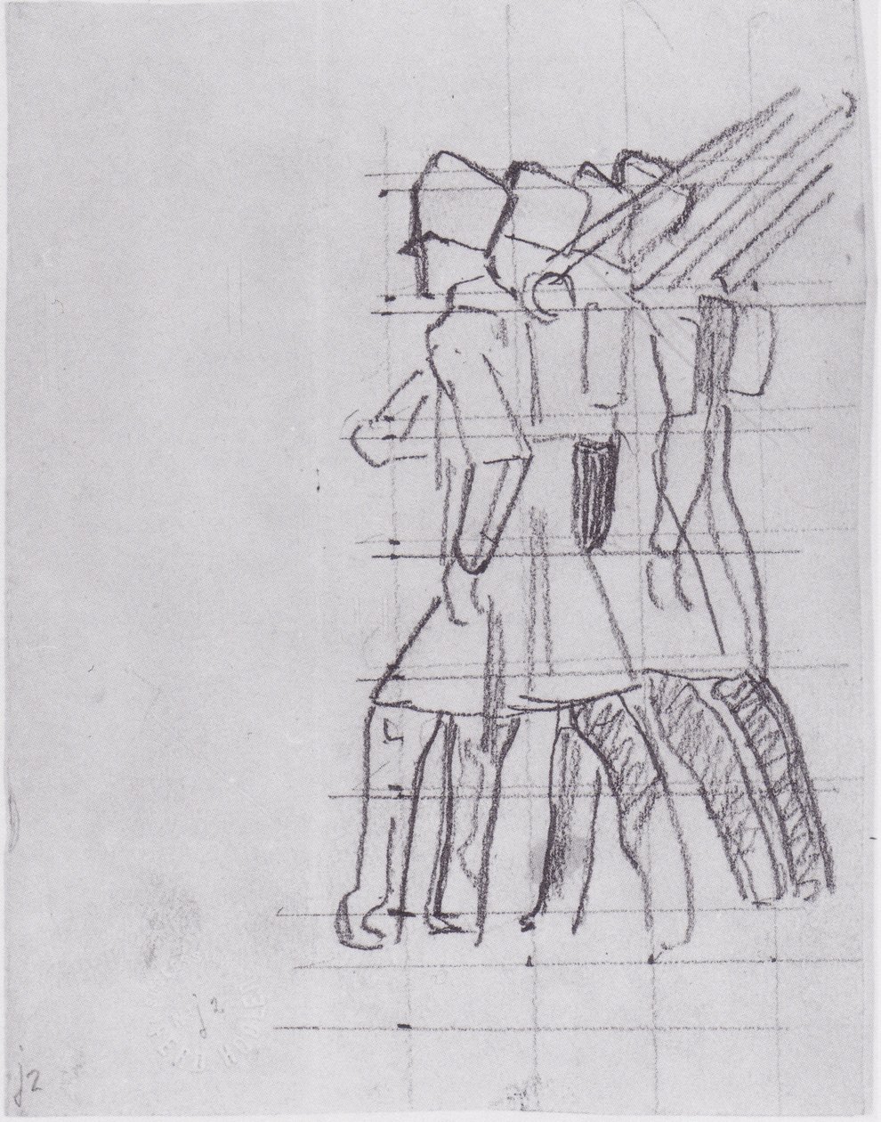 Soldati in partenza3 da Ferdinand Hodler
