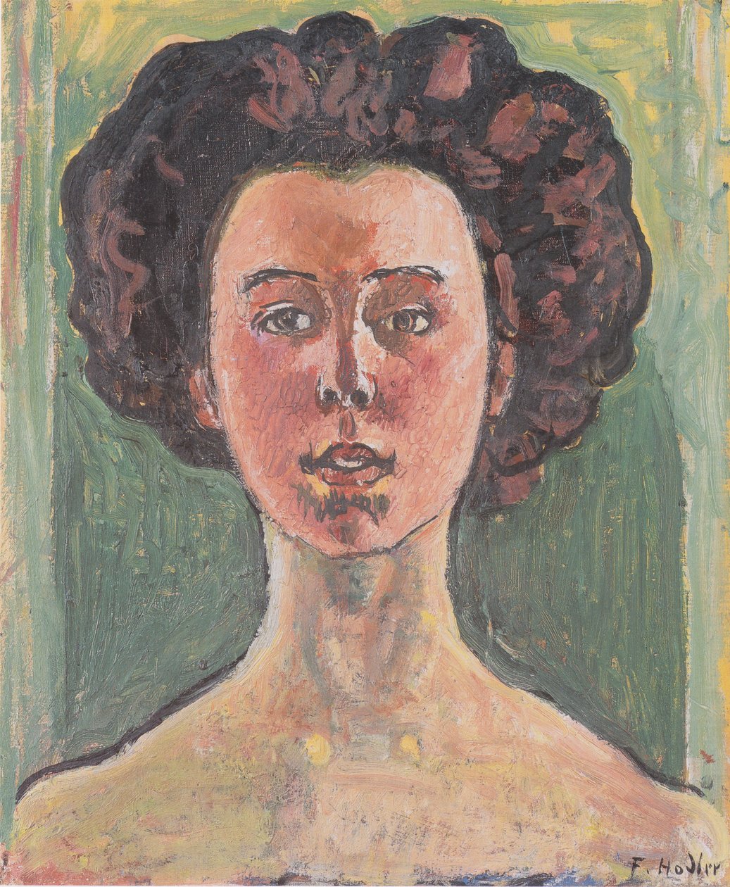 Ritratto di Gertrud Müller da Ferdinand Hodler