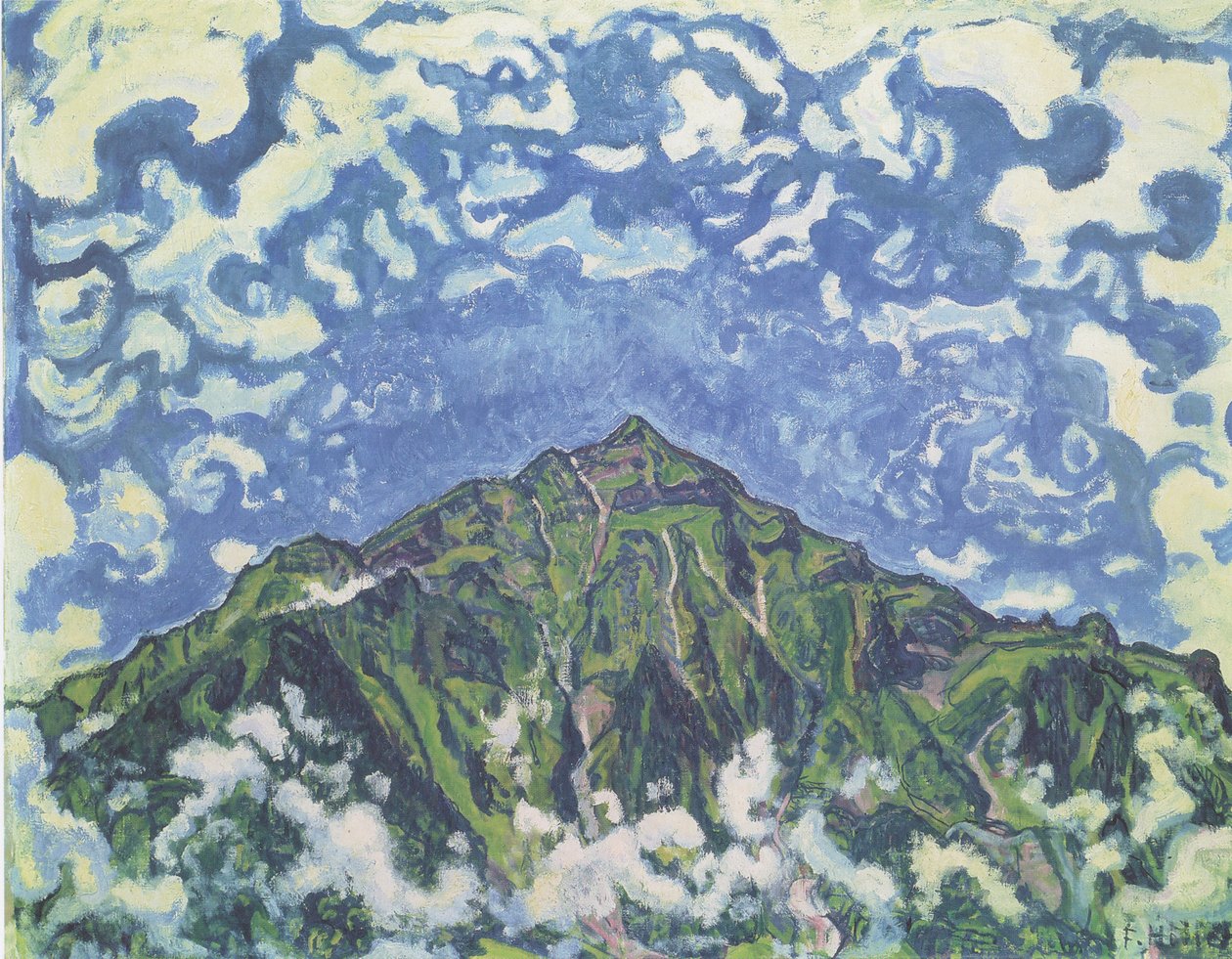 Il Niesen da Ferdinand Hodler